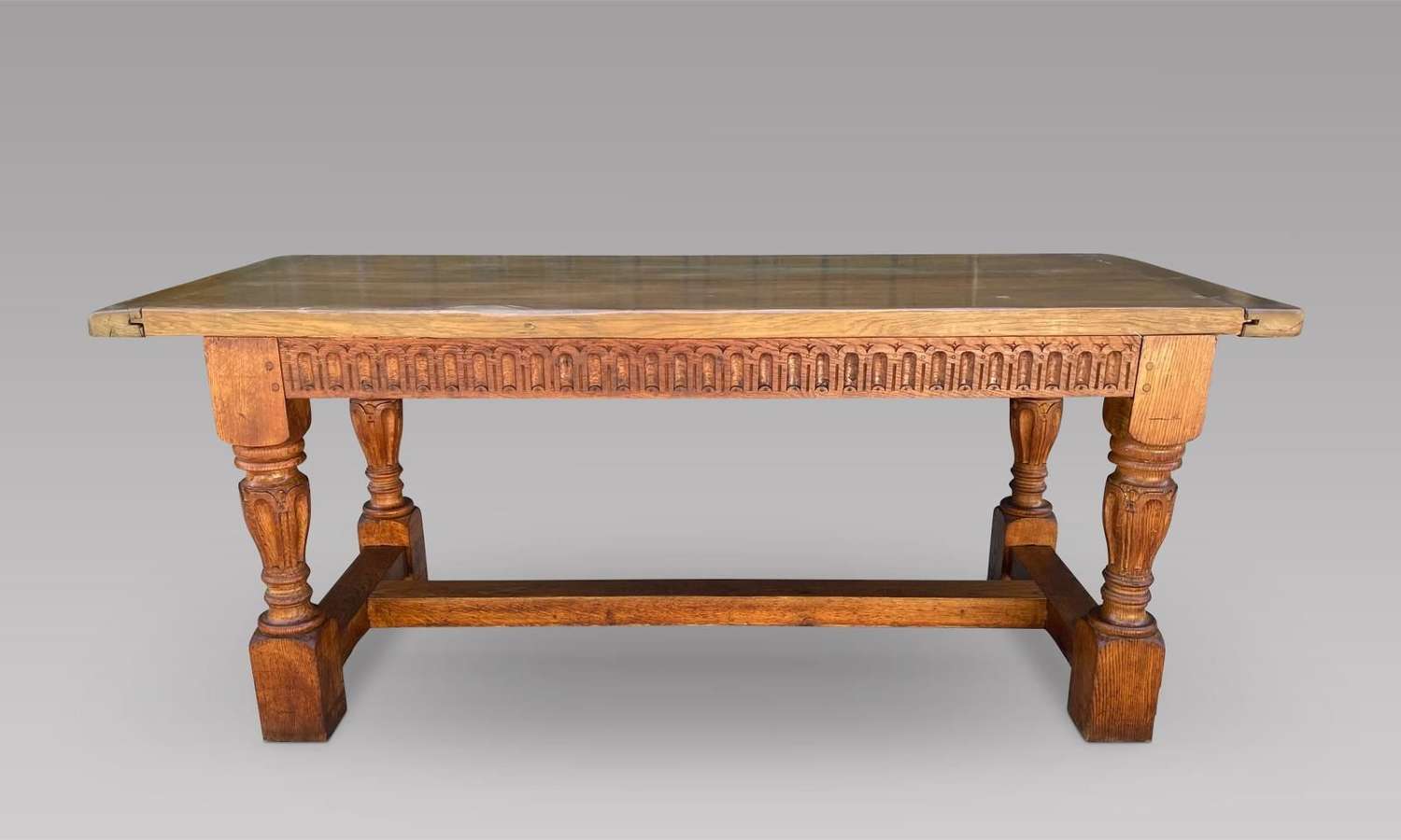 19th Century Oak Refectory / Farmhouse Table