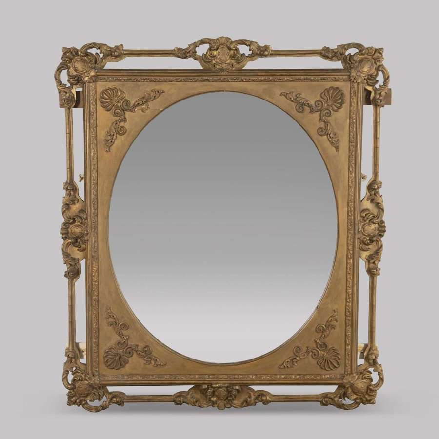 Continental Overmantel Mirror