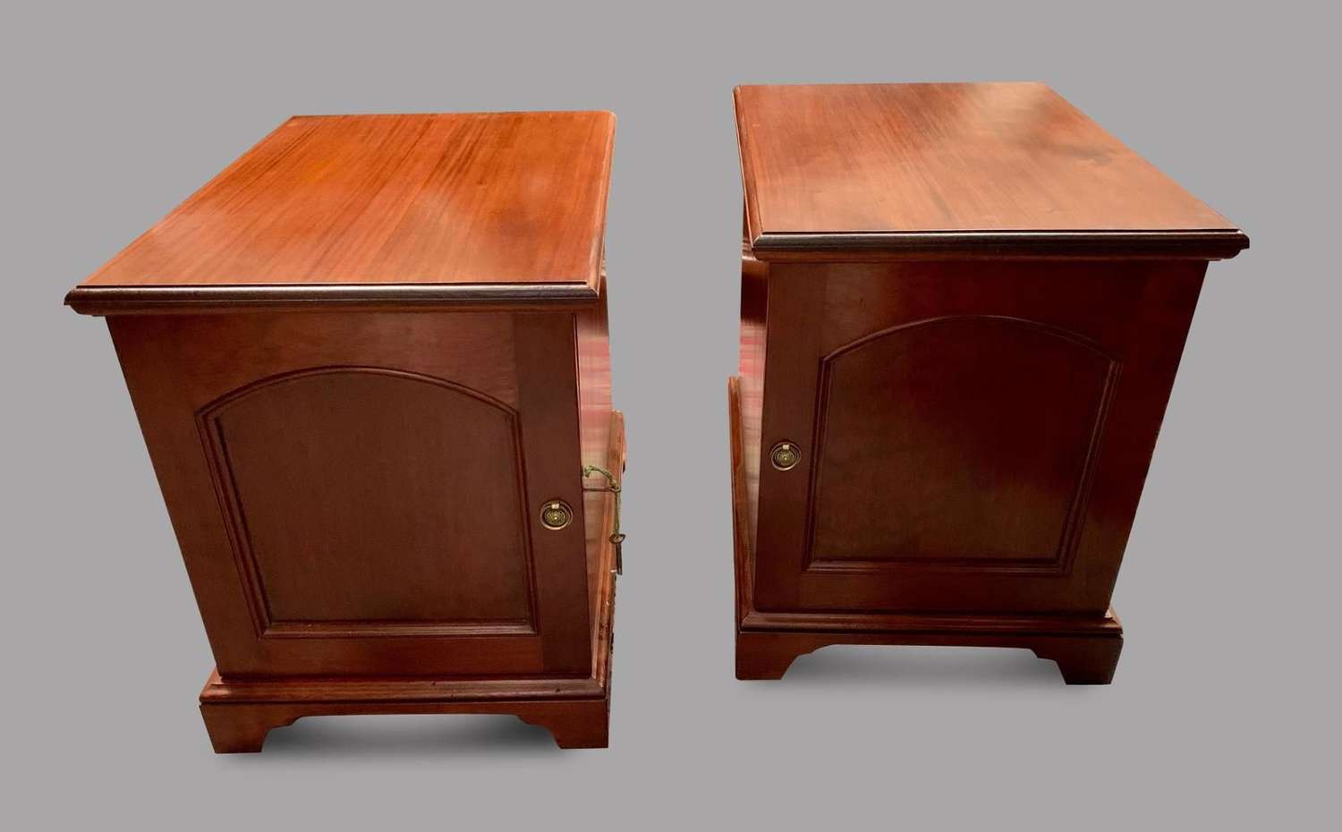 Pair of Victorian Mahogany Bedside/Side Tables