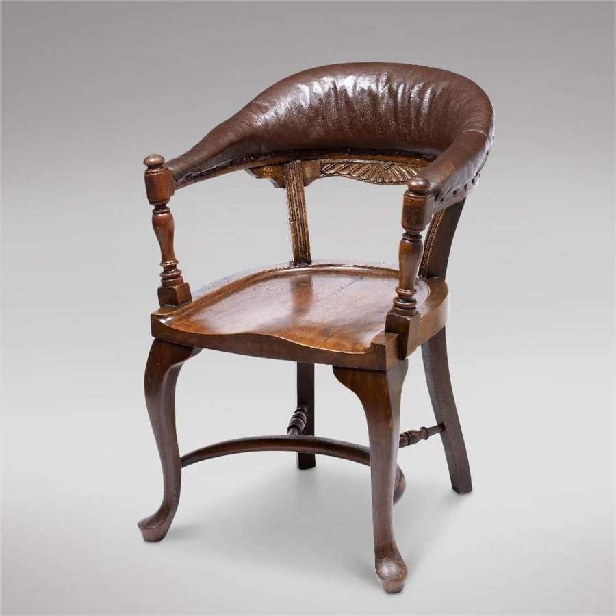 Victorian Hardwood Desk Chair