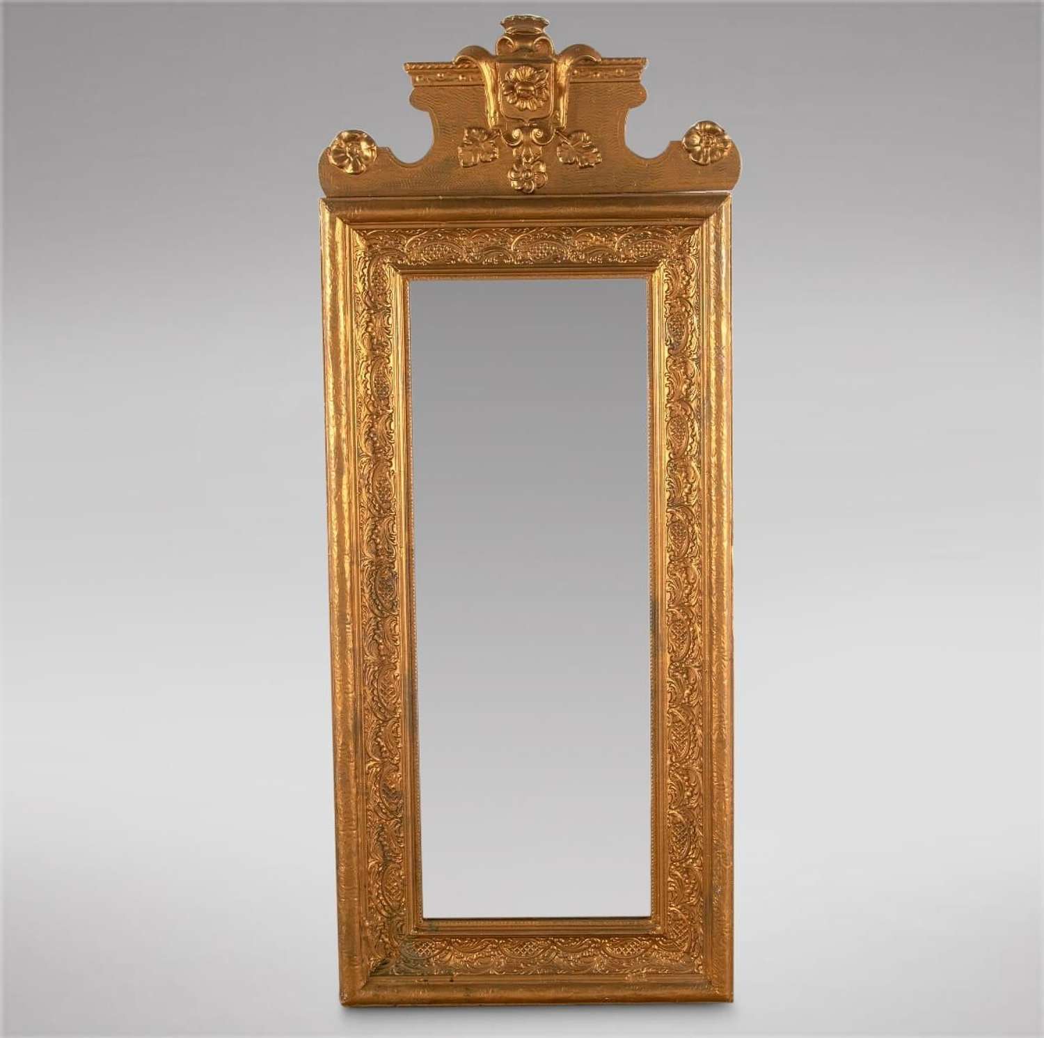 Good Sized Swedish 19th Century Empire Style Mirror