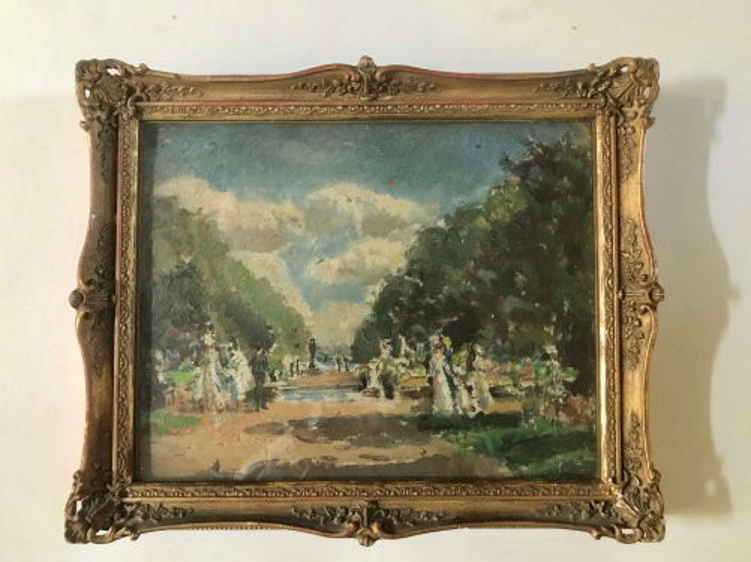 French Impressionist Park Scene X 2