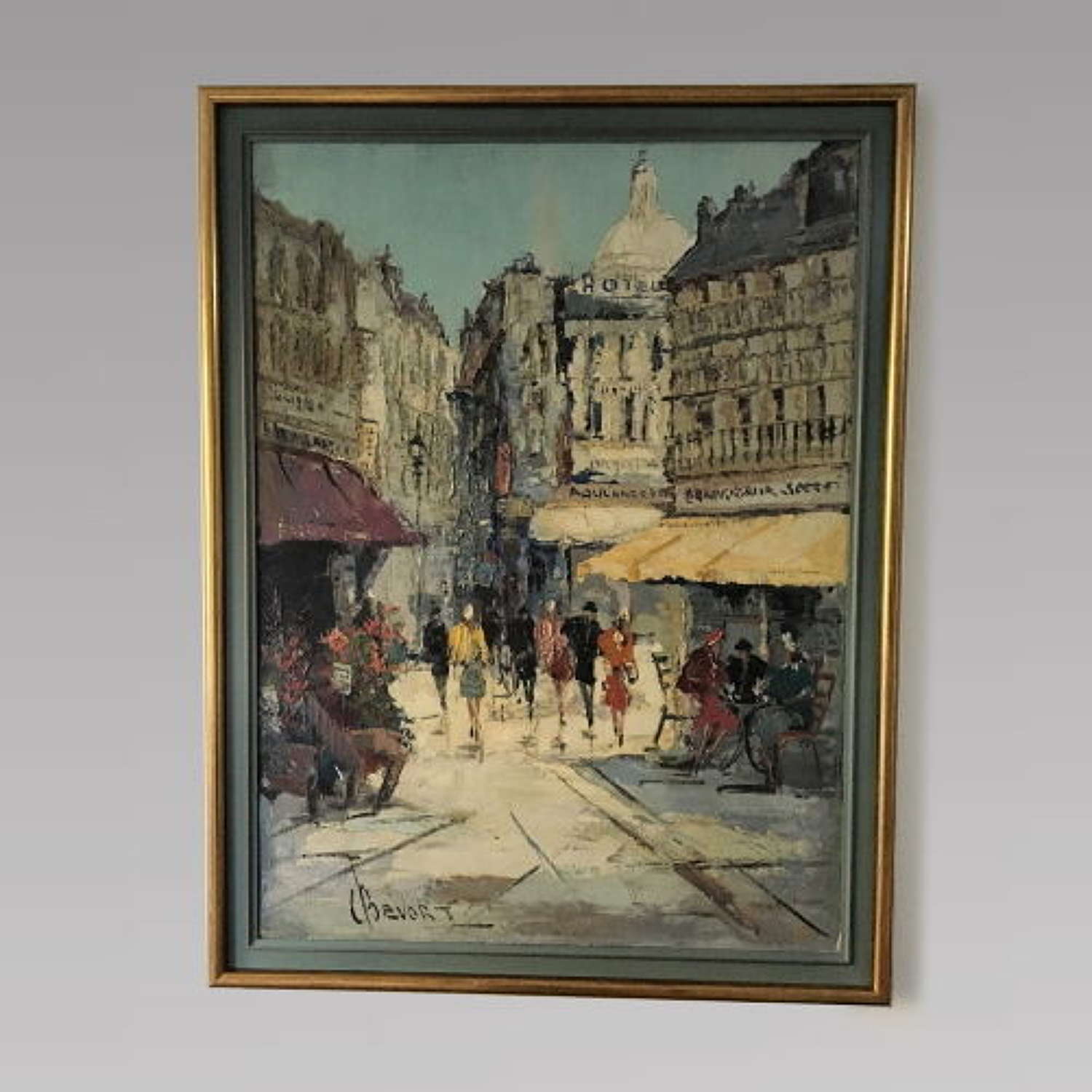 Johan Hubet Hendrick Bevort (1917 - 1996) - Oil On Canvas - Paris
