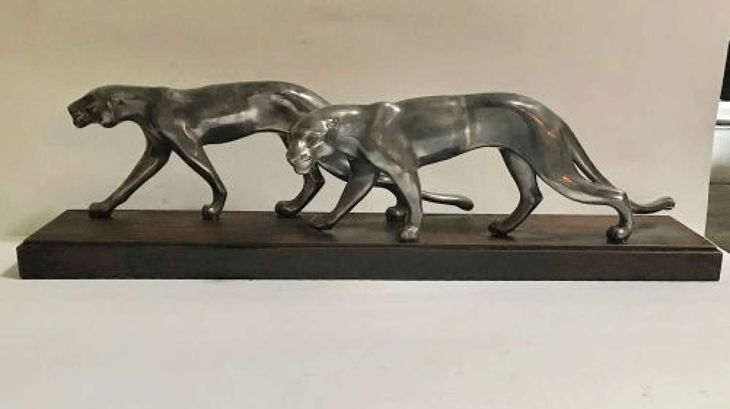 Art Deco Pair of Panthers