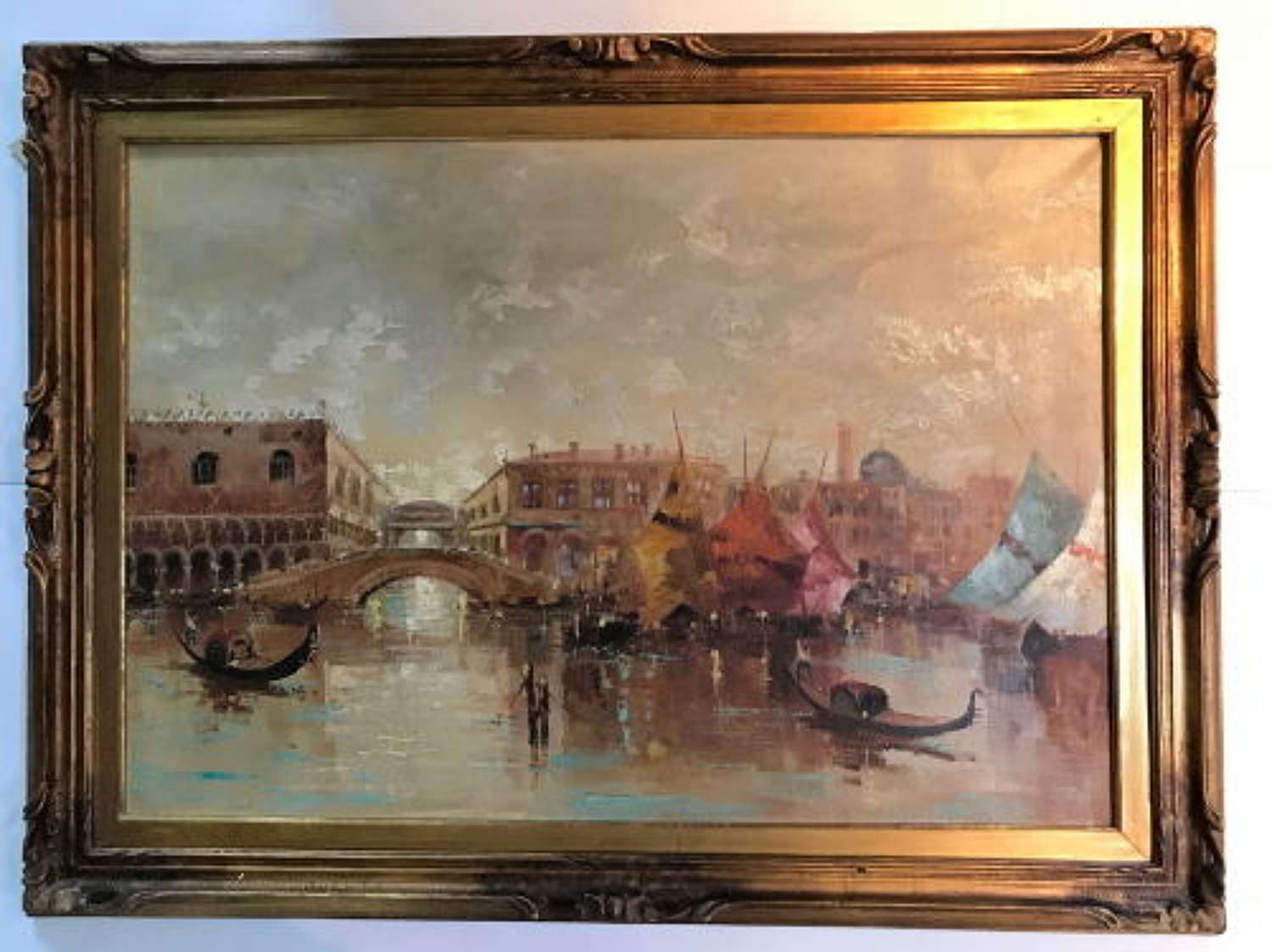 Gennaro Gaveglia - Venice - Oil On Canvas