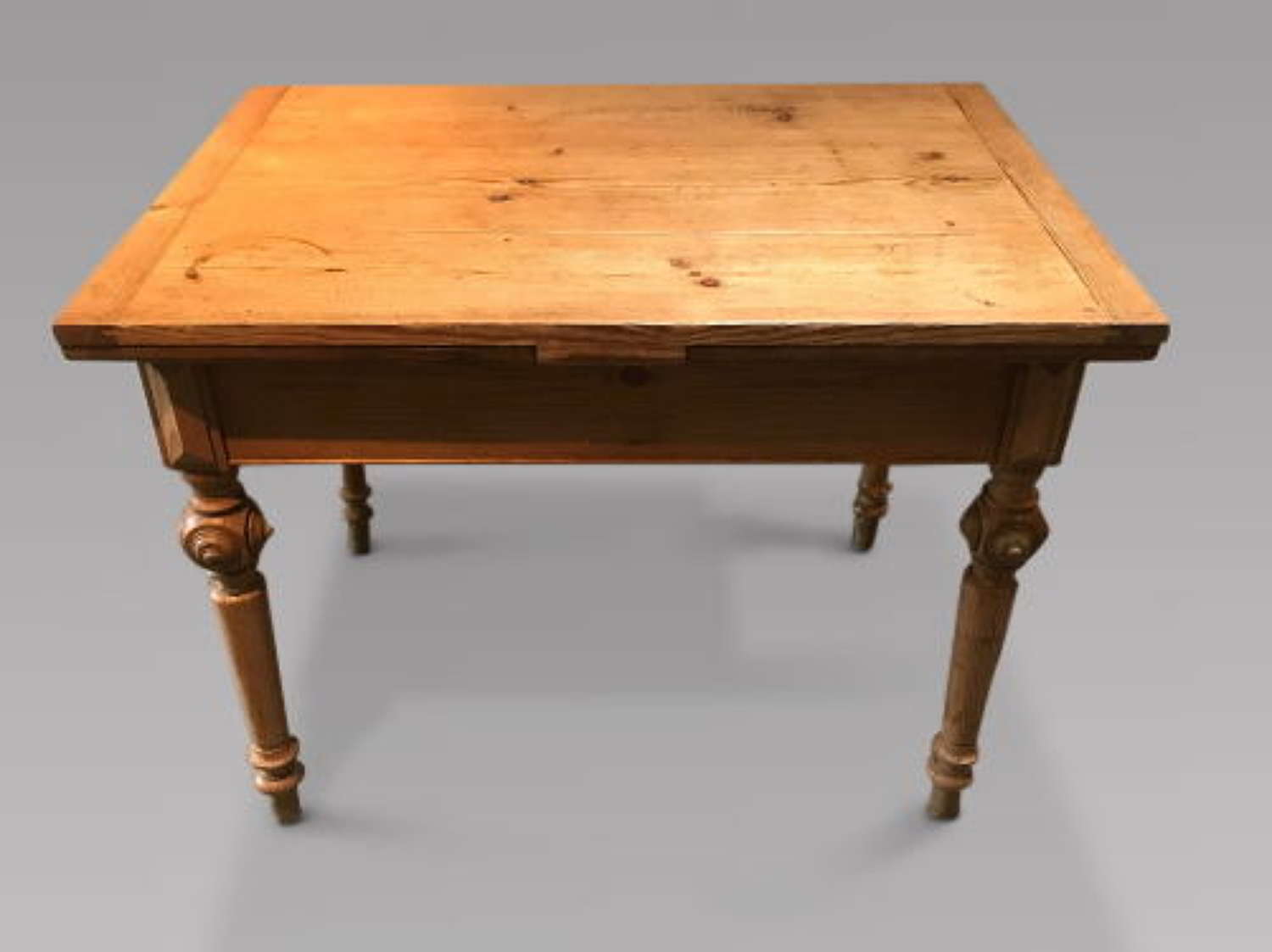 Extending Pine Kitchen / Dining Table C.1915