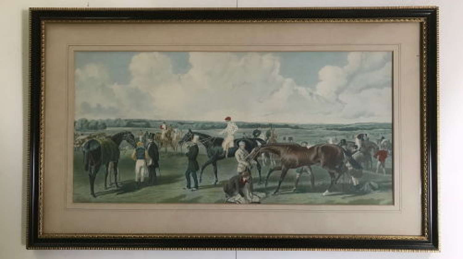 After J F Herring a Pair of Horse Racing Prints