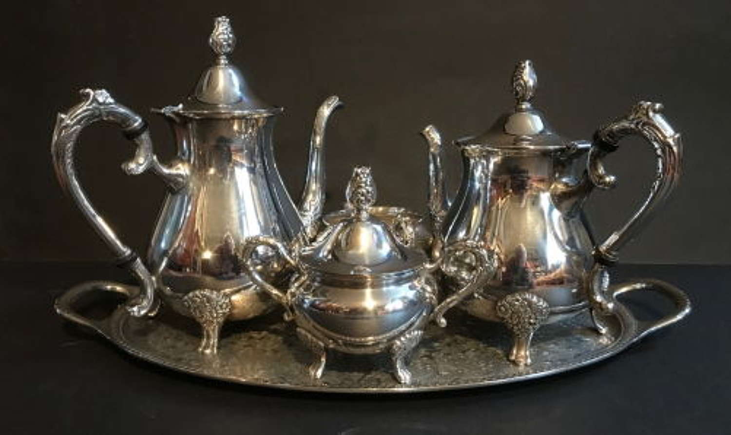Lovely Silver Plated Tea Service