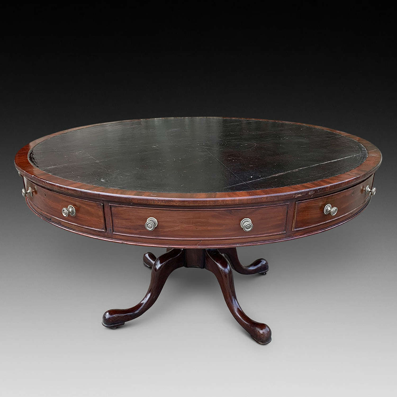 A Good Mahogany Drum Table c.1820-25