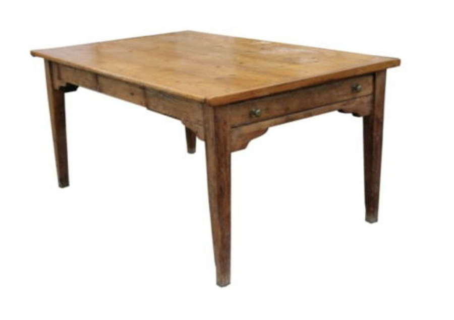 Victorian Pine Farmhouse Table