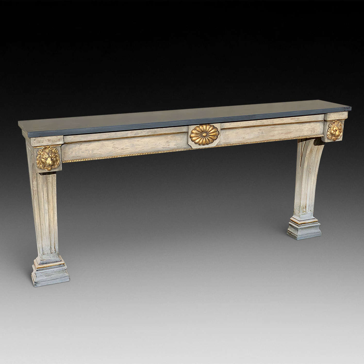 Highly Decorative Painted Console Table c.1810