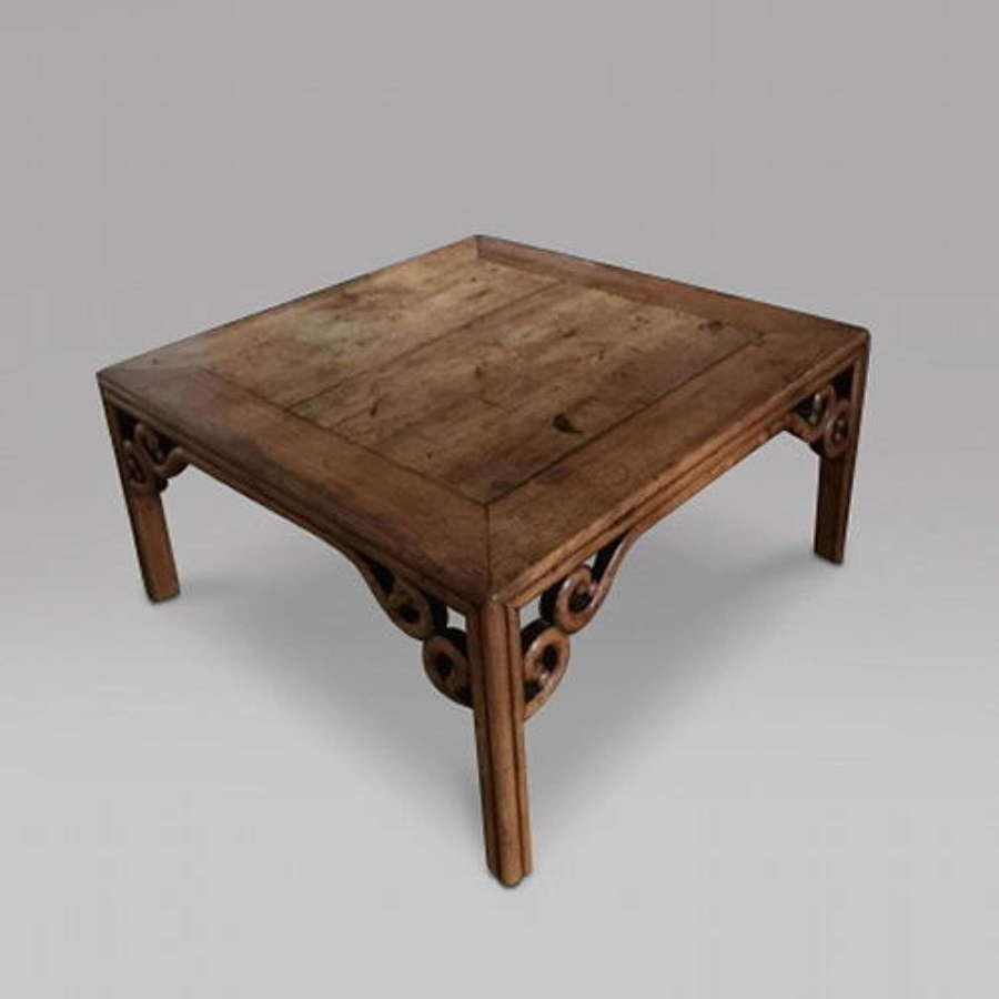 Chinese Elm Coffee Table c.1900