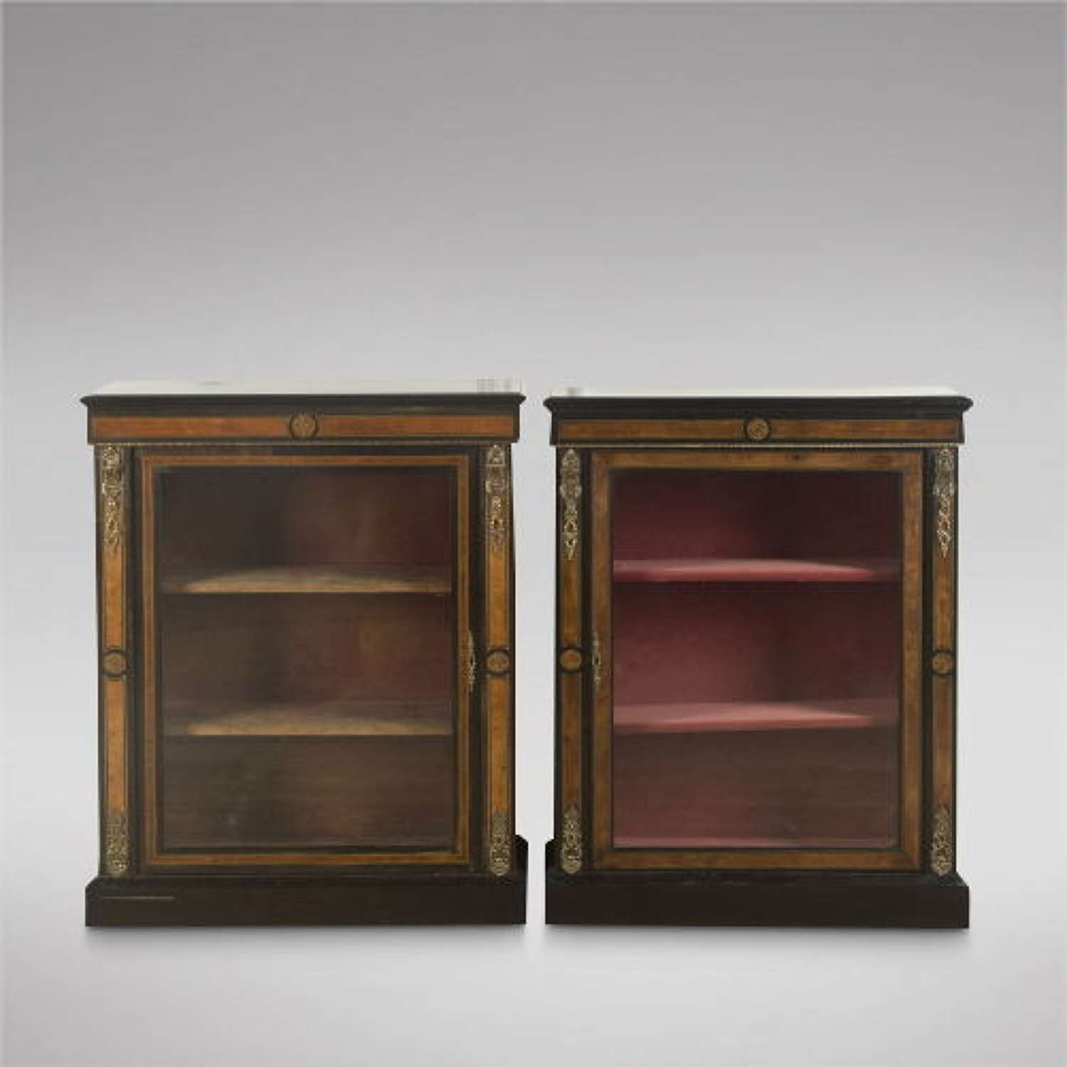 Pair of 19th Century Pier Cabinets