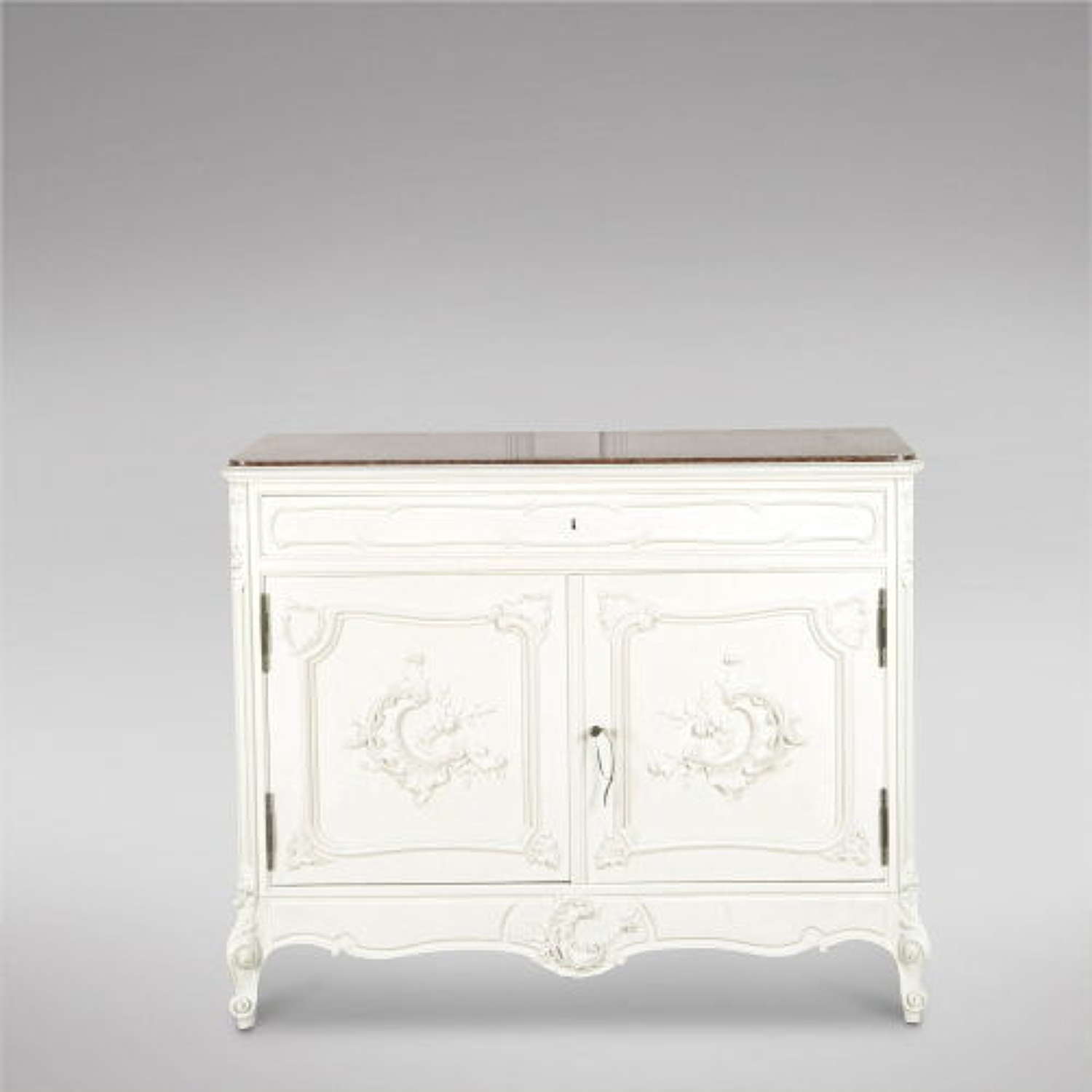 French Marble Topped Buffet c.1900