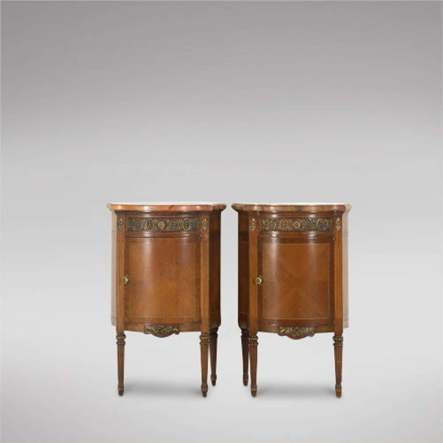 19th Century Pair of Bedside Tables