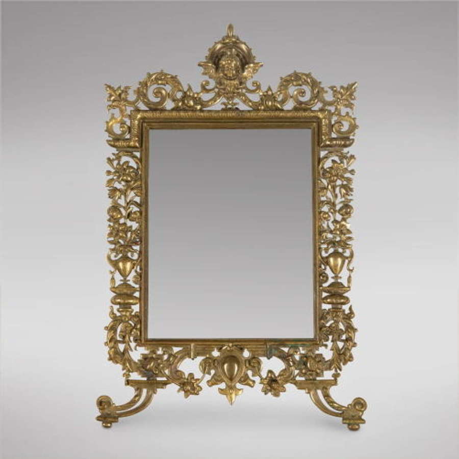 19th Century French Table Mirror