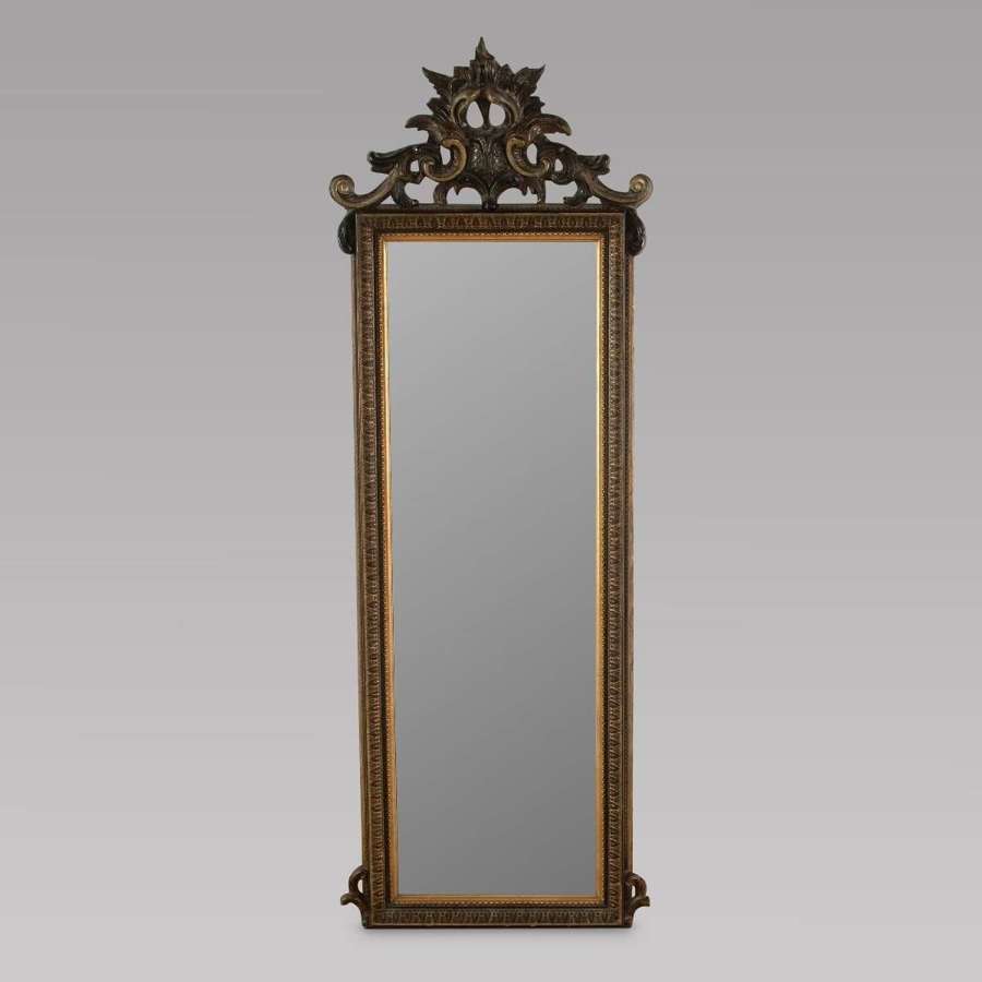 Late 19th Century Swedish Baroque Mirror