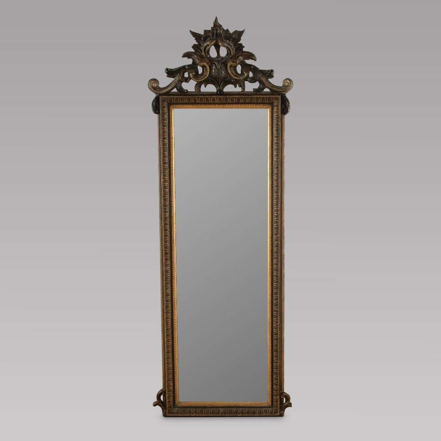 Late 19th Century Swedish Baroque Mirror