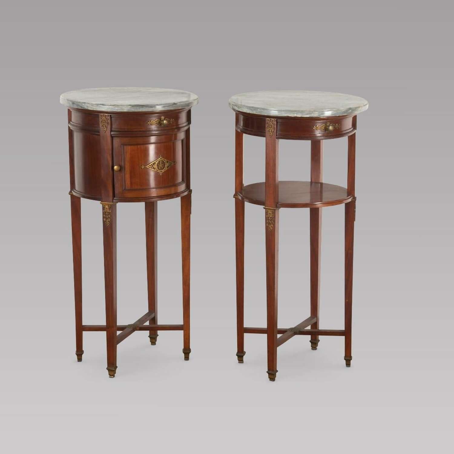 Pair of Late 19th Century French Bedside Tables