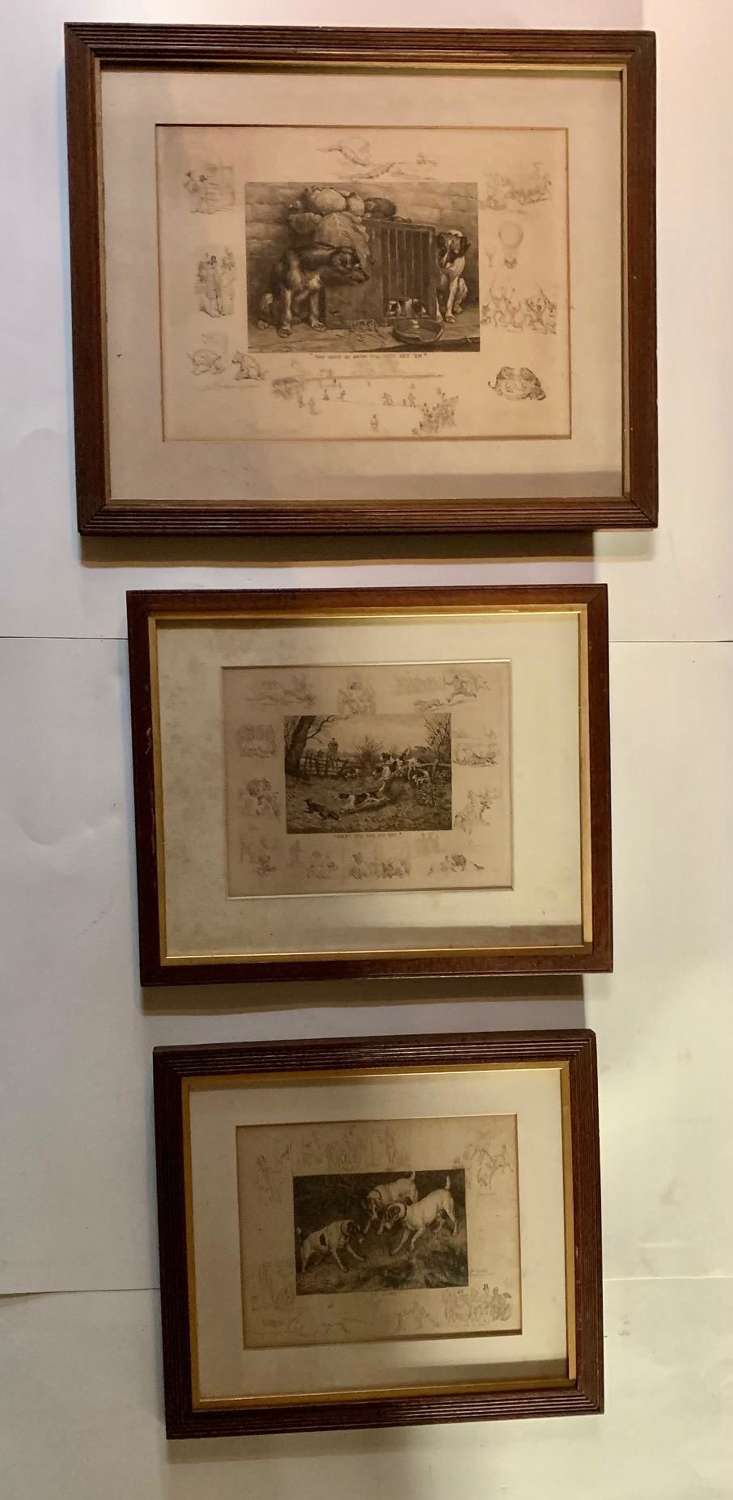Frank Paton - Set of Three Etchings - Signed