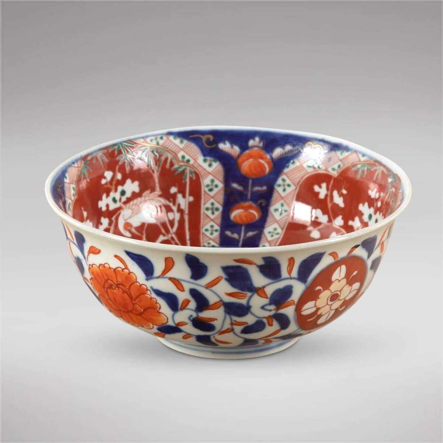 Late 19th Century Japanese Imari Pattern Bowl