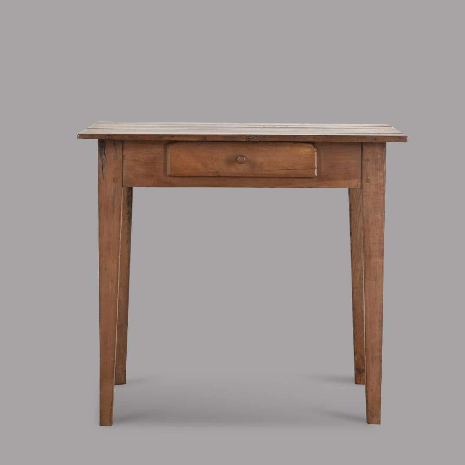 19th Century Walnut Occasional Table with Drawer