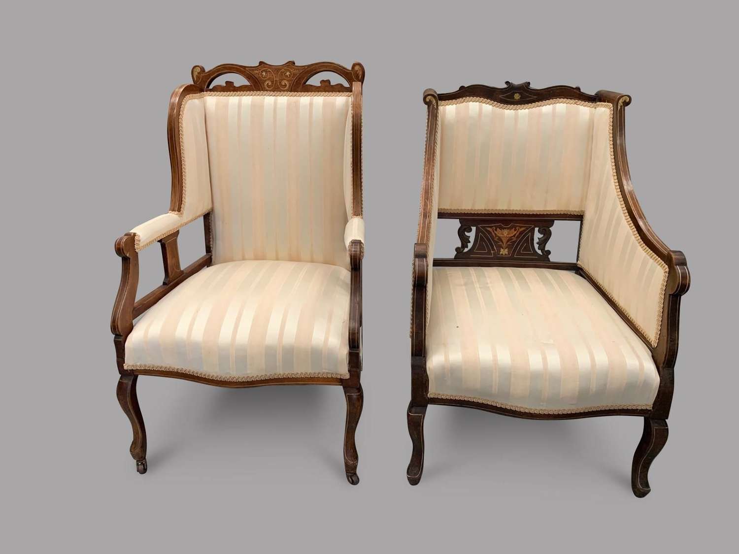 Pair of Edwardian Mahogany Chairs