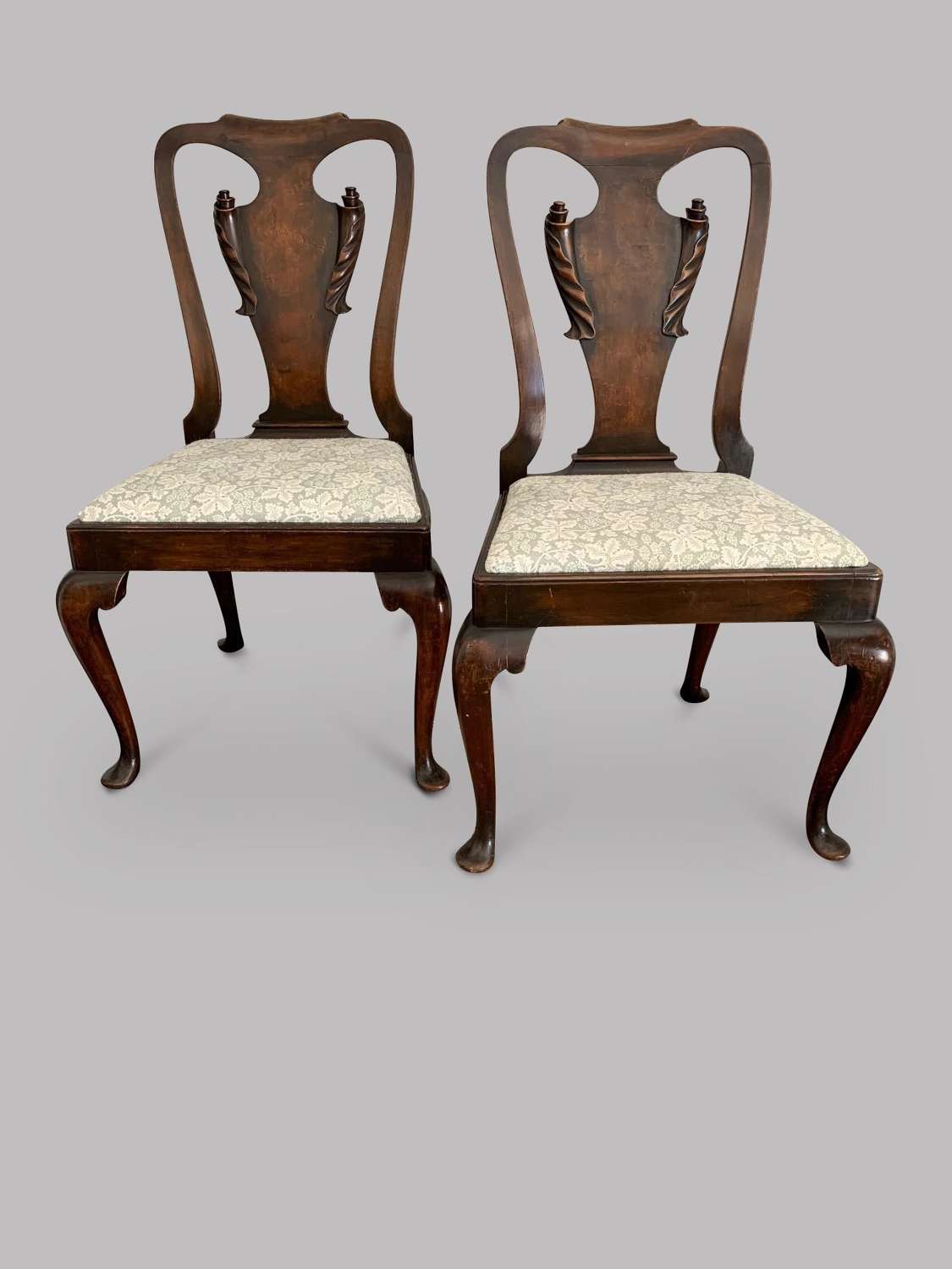 Attractive Pair of Georgian Chairs