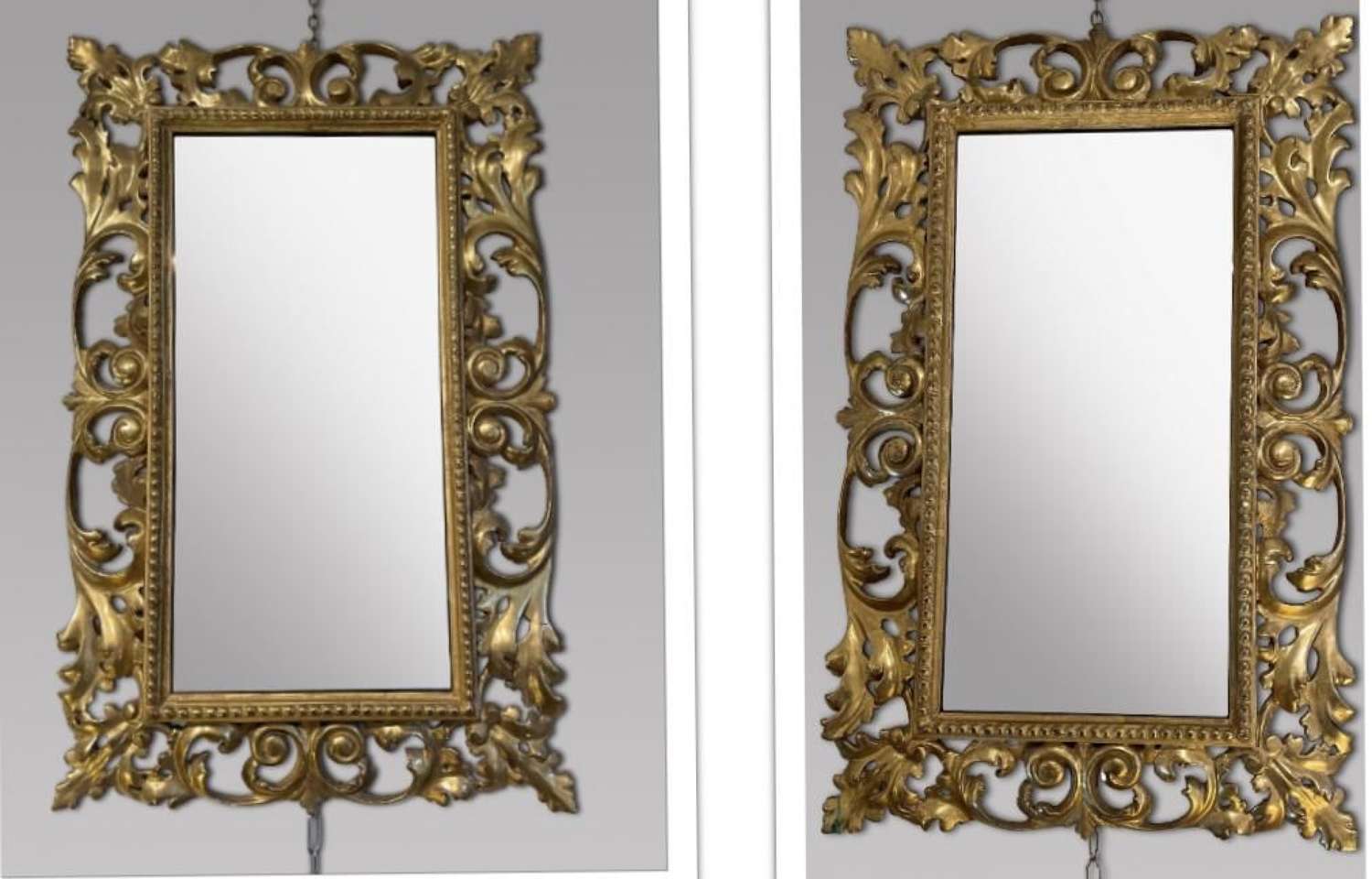 Pair of 19th Century Italian Wall Mirrors