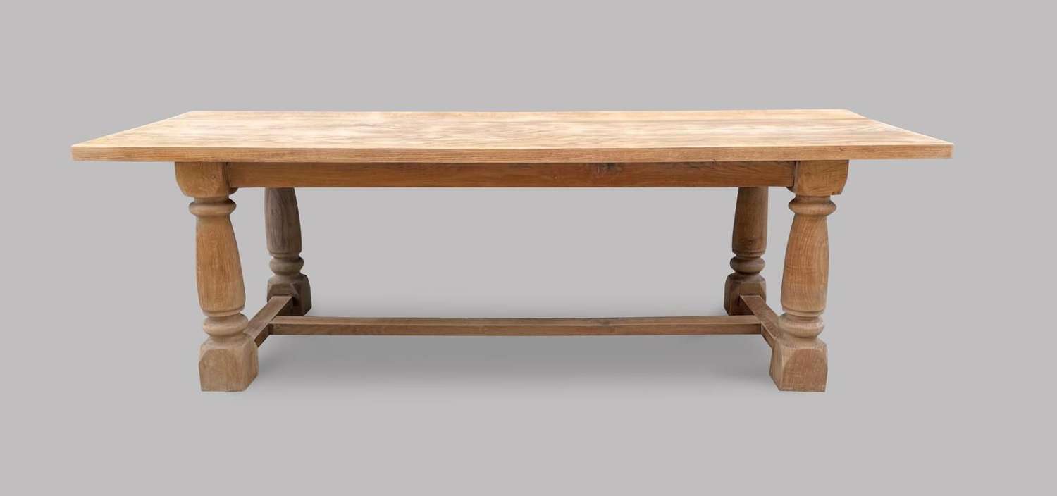 A Bleached Oak Table c.1930