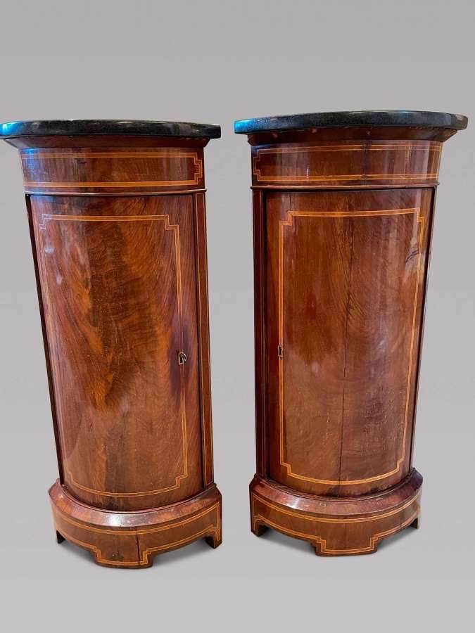 Pair of Attractive 19th Century Corner Cabinets