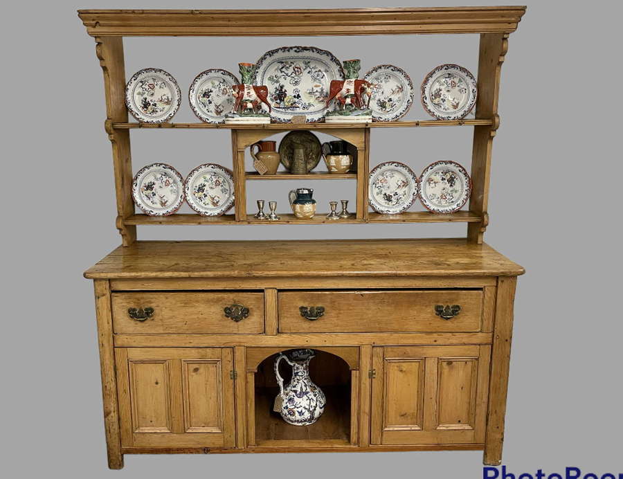 A Victorian Pine Dresser