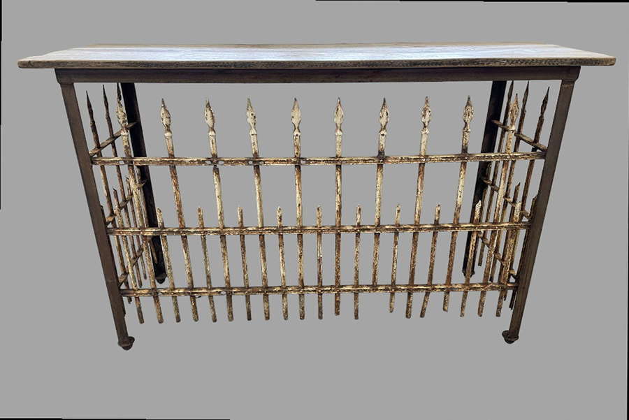 A Large Unusual Console Table