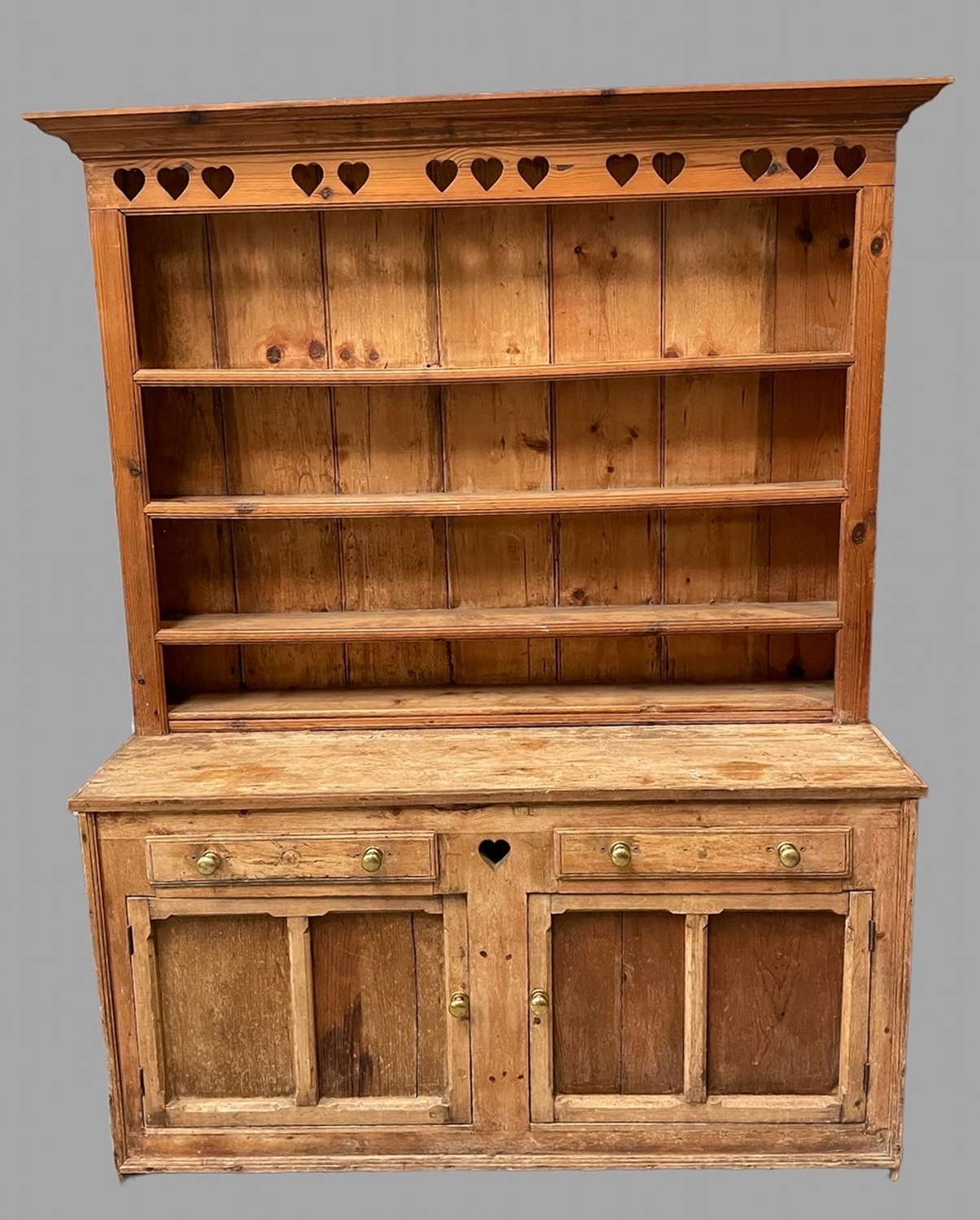 A Rustic Untouched Pine Dresser for Restoration