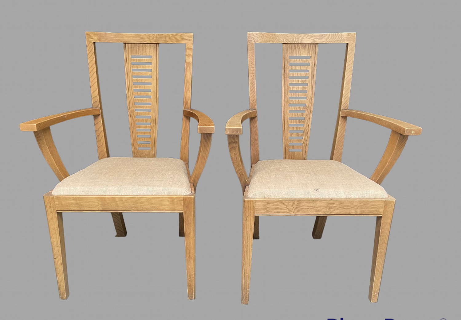 A Pair of Oak Chairs