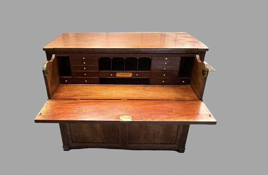 A 19thc Mahogany Secretaire Desk