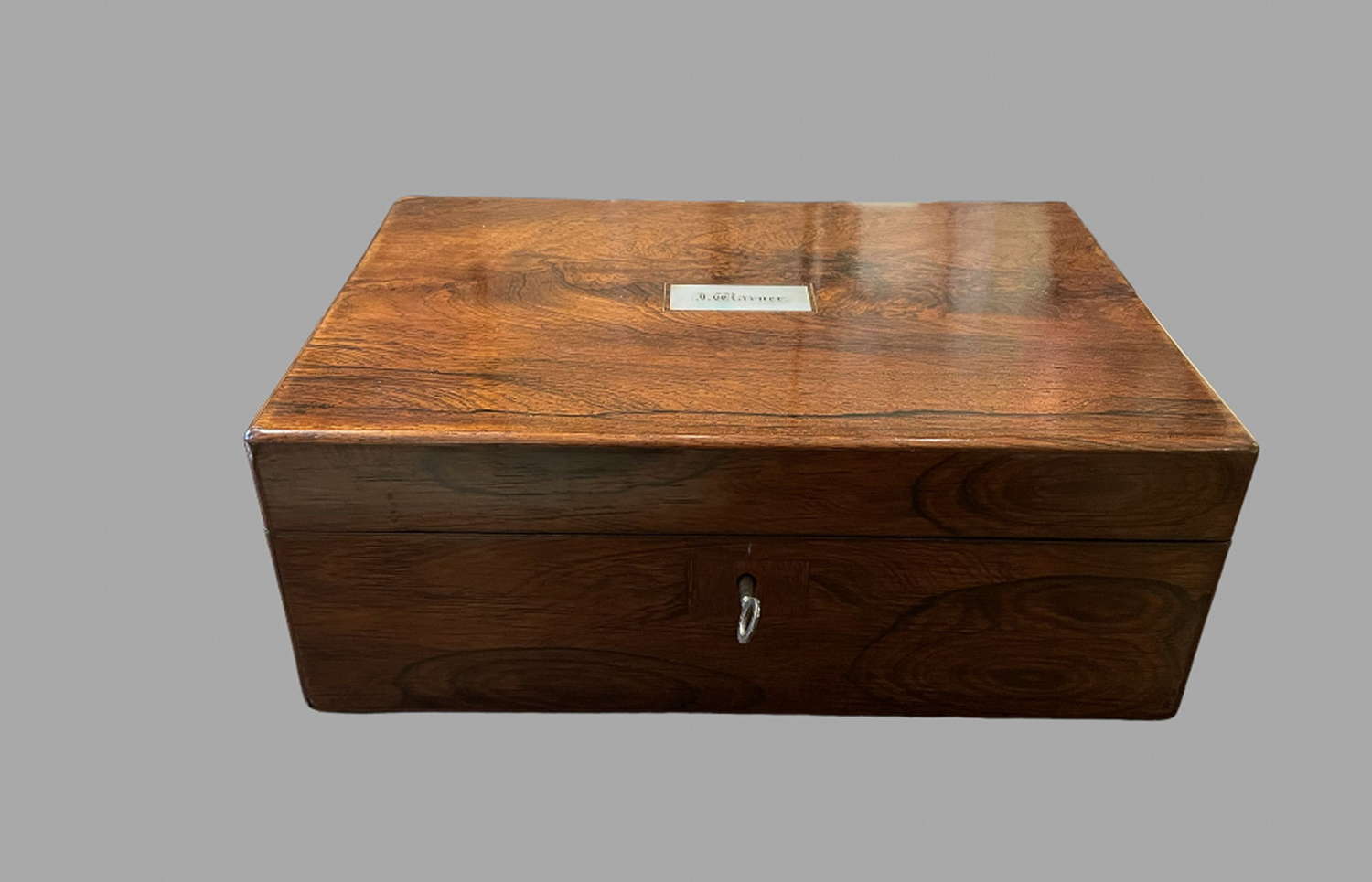 An attractive Rosewood Jewellery Box