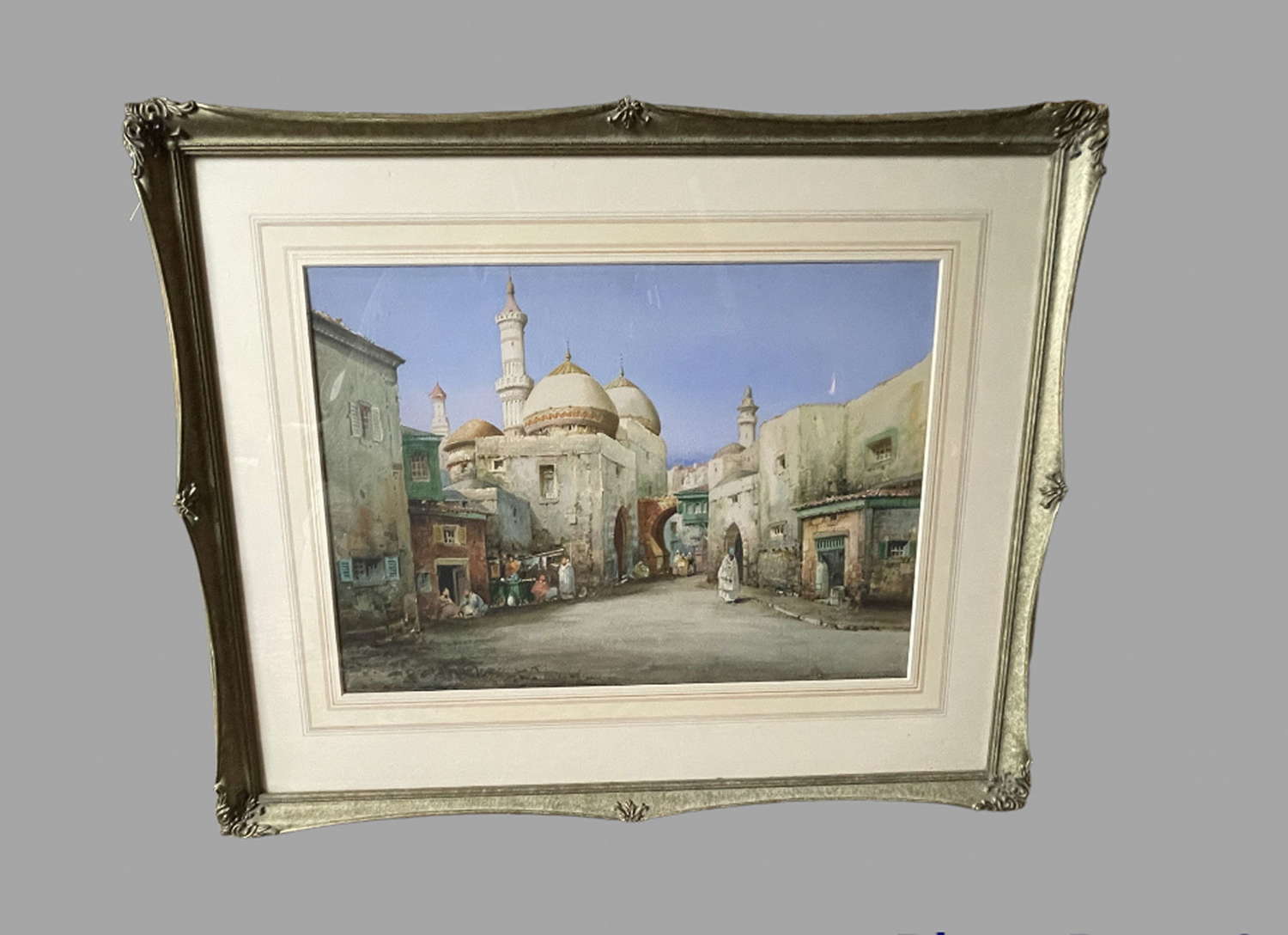 Cyril Hardy - Watercolour - A Middle Eastern Street