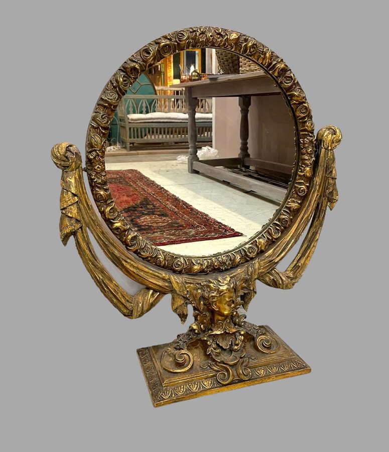 A Very Attractive French Dressing Table Mirror