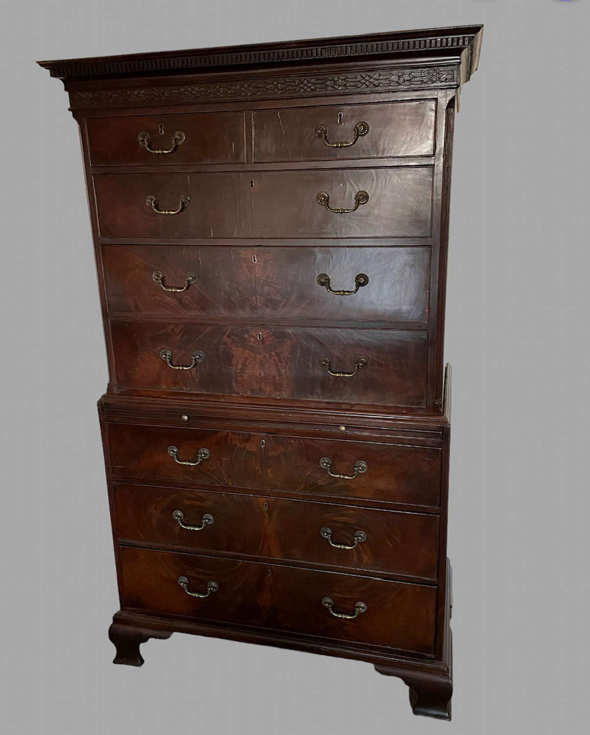 An 18th Century Chest On Chest