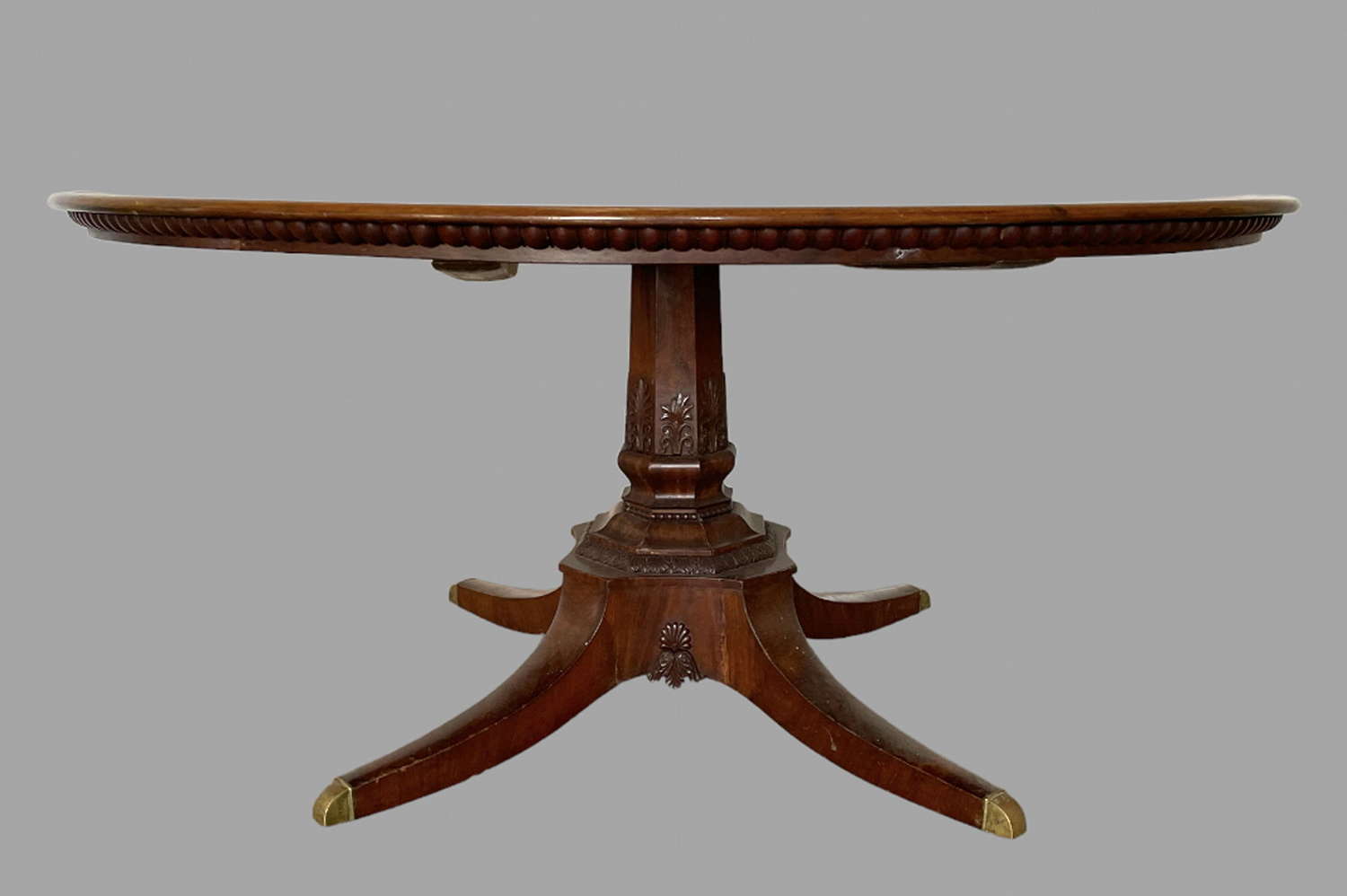 A 19thc Circular Mahogany Table