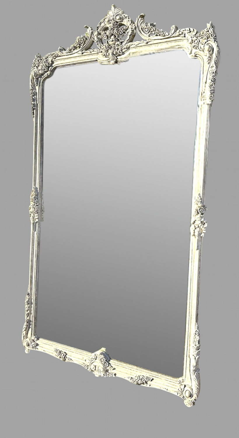 A Large Very Attractive Painted Mirror