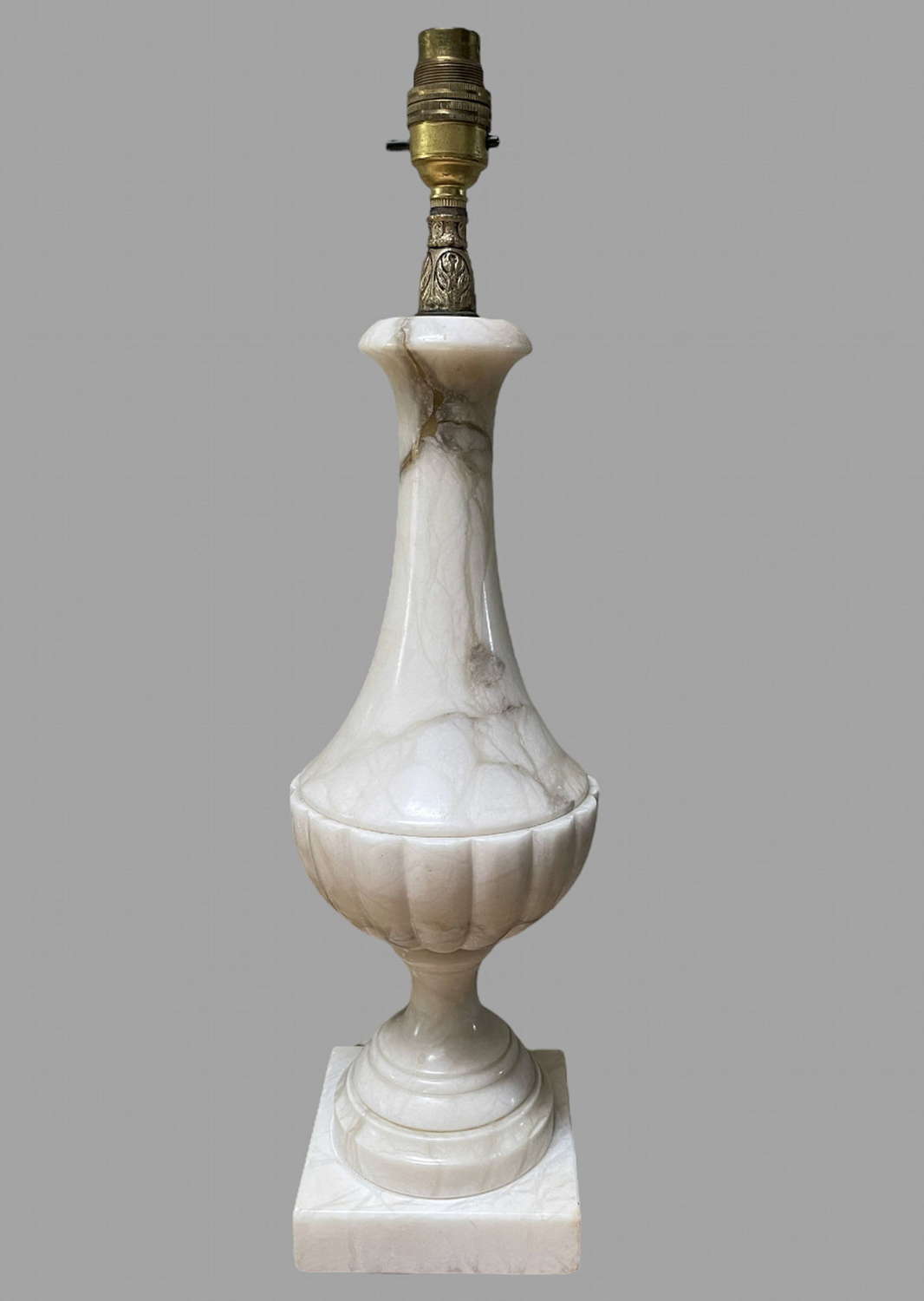 A C1920's Marble Table Lamp