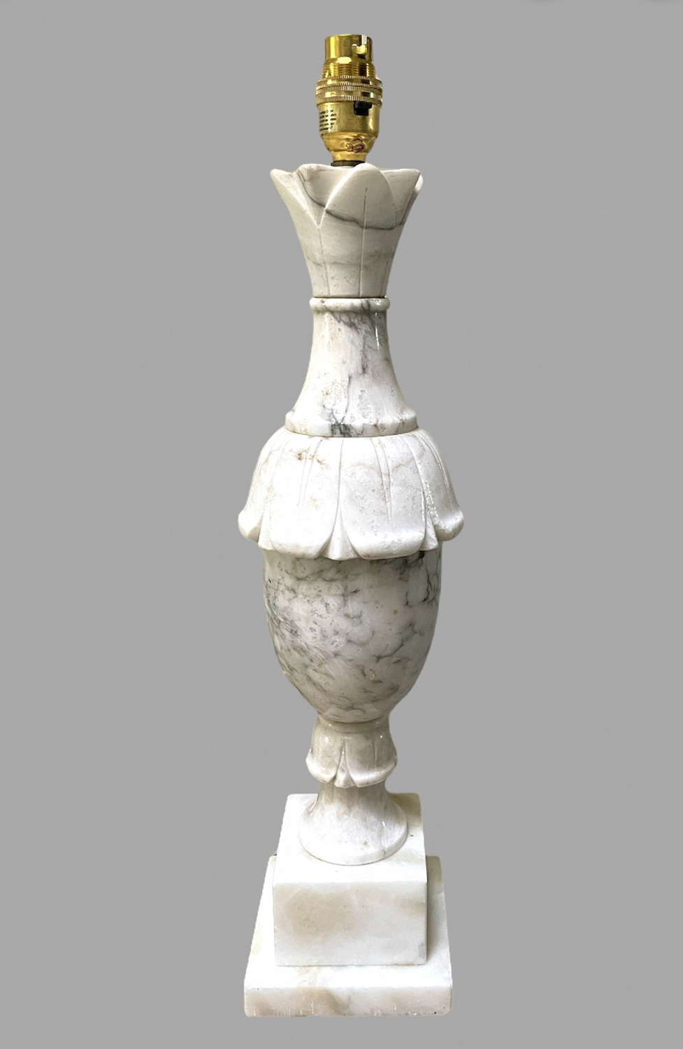 A C1920 Marble Table Lamp
