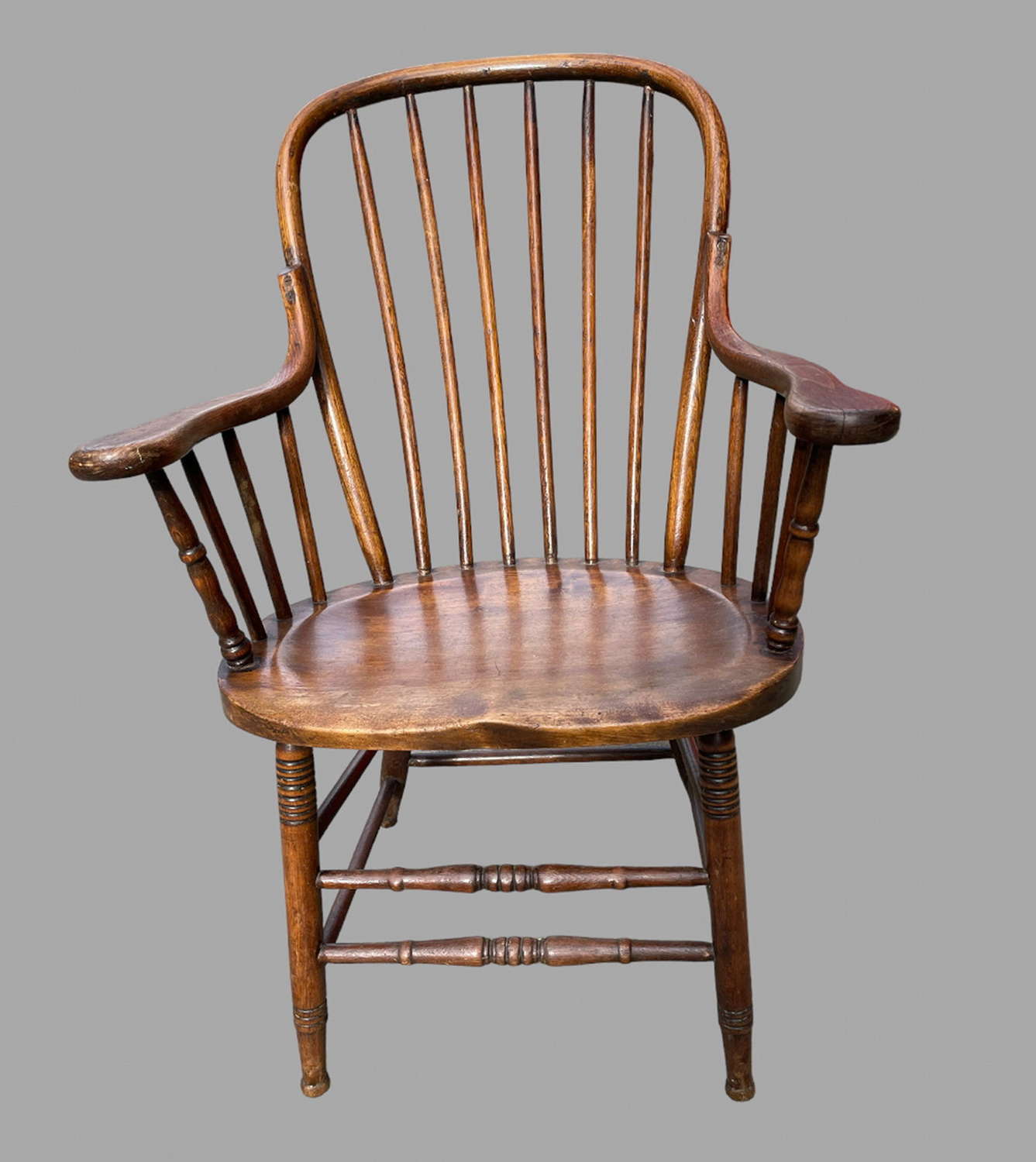 A 19thc Mahogany Windsor Chair