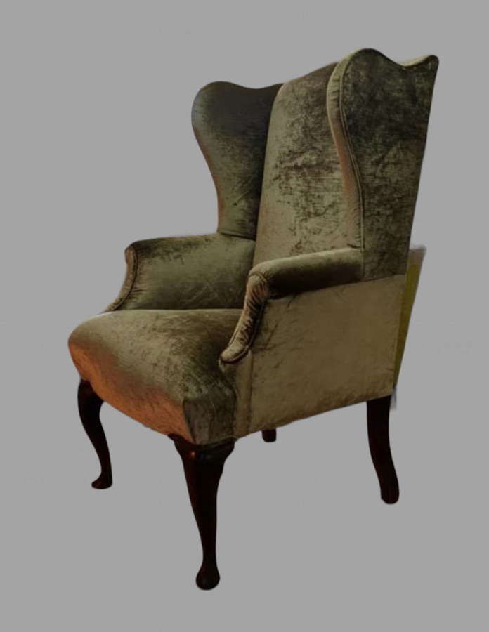 A Late Georgian Wingback Chair