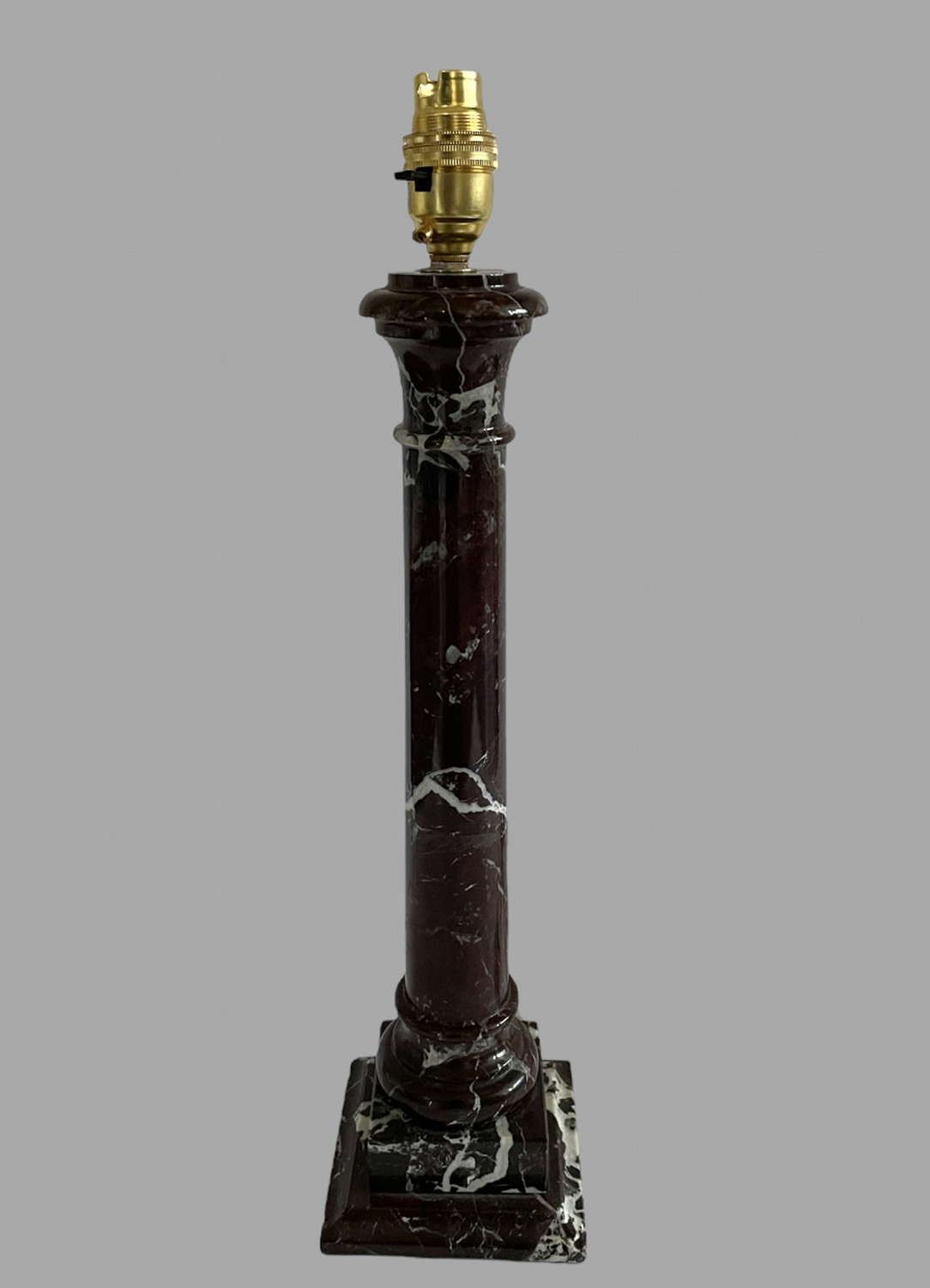 An Italian Column Lamp