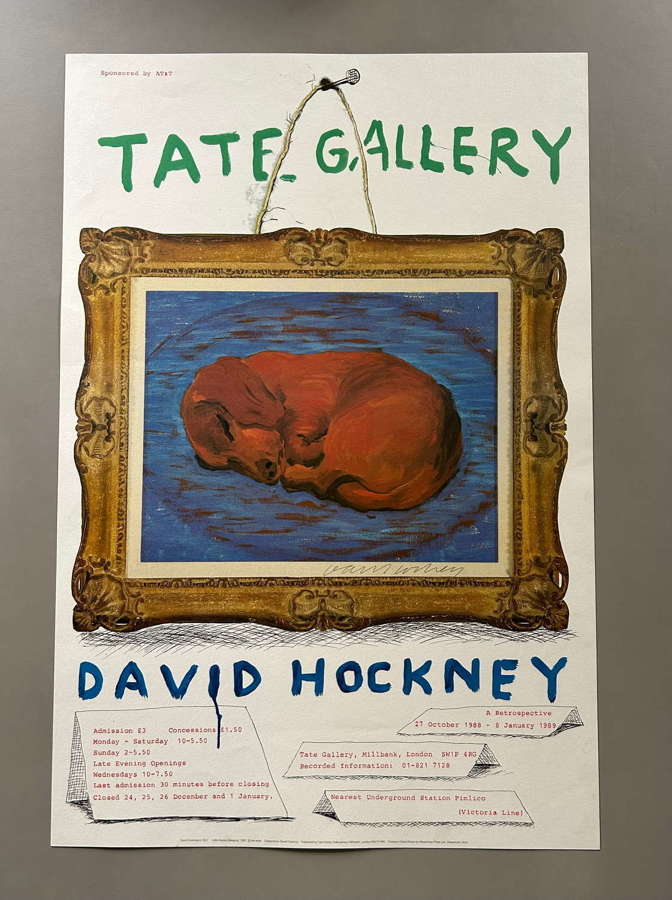 Limited Edition 'Little Stanley Sleeping', 1987 Signed David Hockney