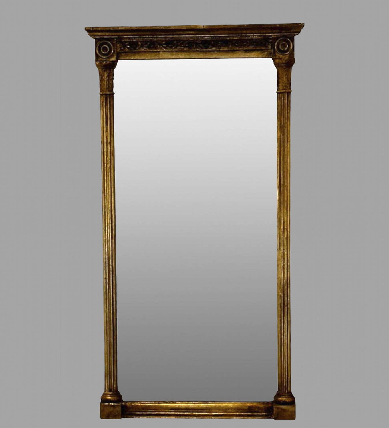 A 19th Century Gilt Pier Mirror