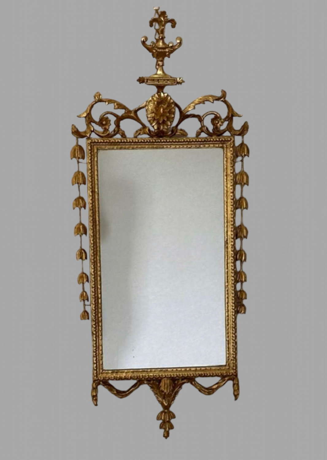A Good Quality Decorative Gilt Mirror